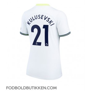 Tottenham Hotspur Dejan Kulusevski #21 Hjemmebanetrøje Dame 2022-23 Kortærmet